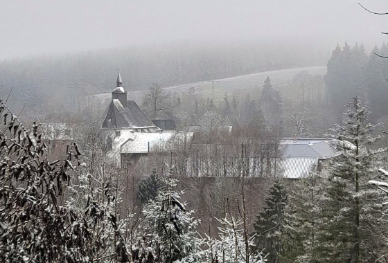 Kloster Reichenstein im Winter